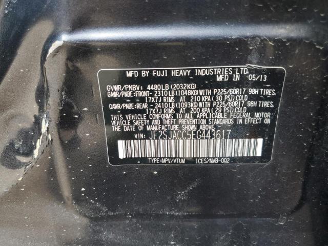 Photo 10 from auction – 2014 SUBARU FORESTER 2 with VIN JF2SJACC5EG443617