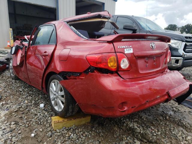 Photo 3 from auction – 2010 TOYOTA COROLLA BA with VIN 2T1BU4EE1AC470005