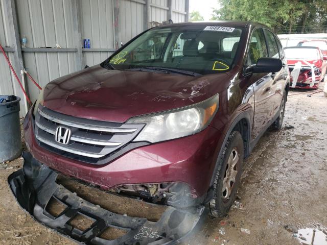 Photo 2 from auction – 2012 HONDA CR-V LX with VIN 5J6RM4H35CL063030
