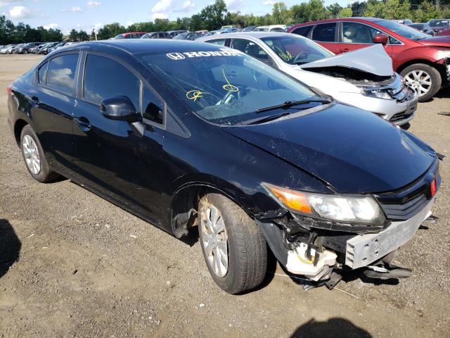 HONDA CIVIC LX 2012 with VIN 2HGFB2F52CH587354 - Photo from auction
