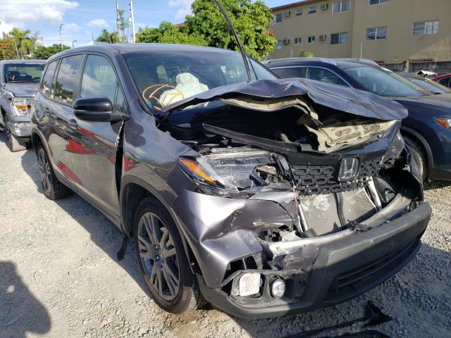 HONDA PASSPORT E 2021 with VIN 5FNYF7H56MB013000 - Photo from auction
