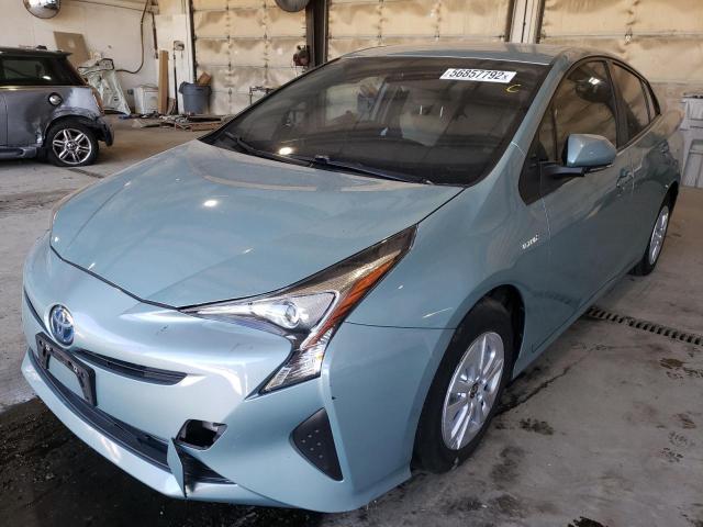 Photo 2 from auction – 2017 TOYOTA PRIUS with VIN JTDKBRFU1H3032967