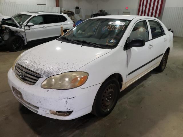 Photo 2 from auction – 2003 TOYOTA COROLLA CE with VIN 1NXBR32E63Z042089