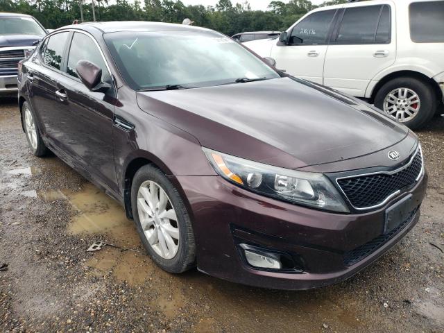 KIA OPTIMA EX 2014 with VIN 5XXGN4A73EG327825 - Photo from auction