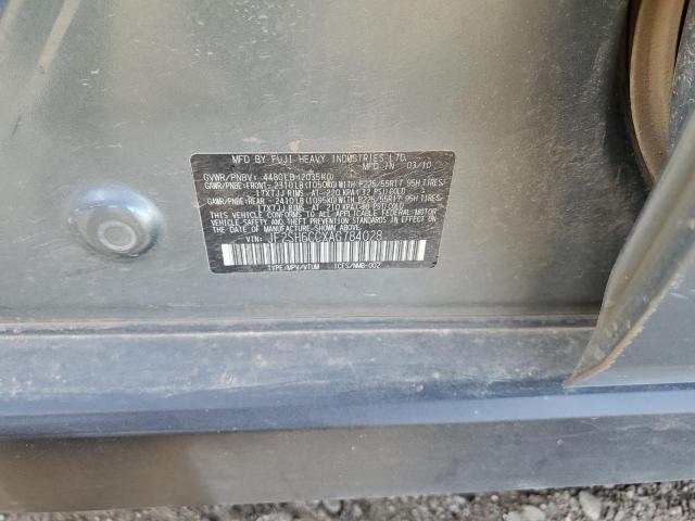 Photo 10 from auction – 2010 SUBARU FORESTER 2 with VIN JF2SH6CCXAG784028