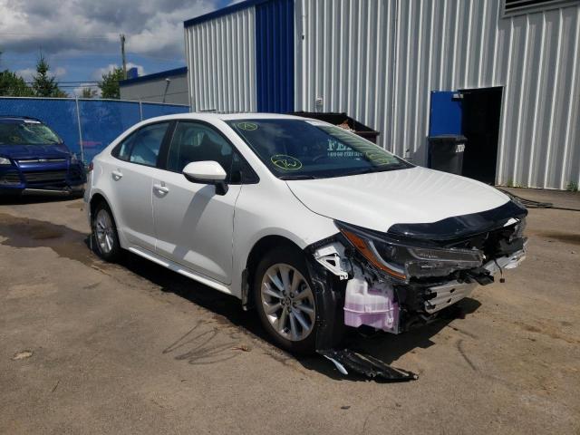 TOYOTA COROLLA LE 2022 with VIN 5YFBPMBE8NP338795 - Photo from auction