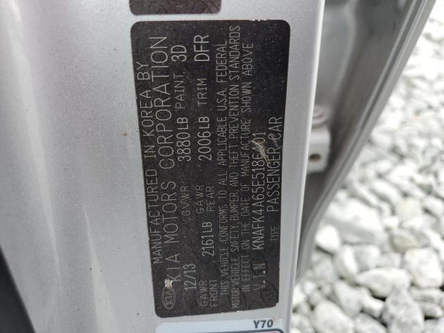 Photo 10 from auction – 2014 KIA FORTE LX with VIN KNAFK4A65E5186401