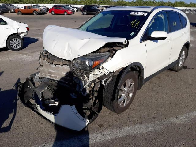 Photo 2 from auction – 2014 HONDA CR-V EXL with VIN 5J6RM3H71EL034009