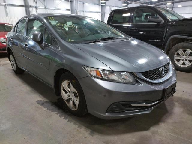 HONDA CIVIC LX 2013 with VIN 19XFB2F54DE035902 - Photo from auction