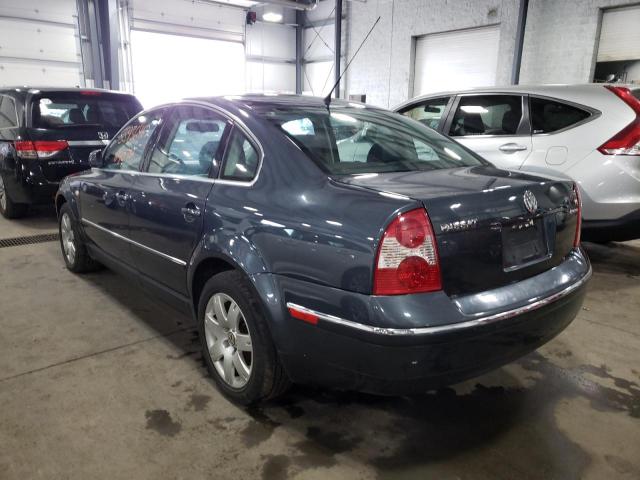 Photo 3 from auction – 2003 VOLKSWAGEN PASSAT GLX with VIN WVWTH63B73P241894