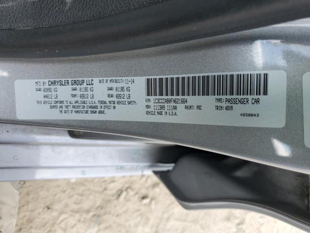 Photo 10 from auction – 2015 CHRYSLER 200 LIMITE with VIN 1C3CCCAB0FN621664
