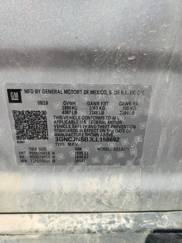 Photo 10 from auction – 2020 CHEVROLET TRAX LS with VIN 3GNCJNSB3LL158692