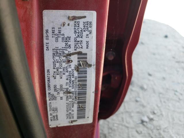 Photo 10 from auction – 1996 TOYOTA 4RUNNER with VIN JT3GM84R6T0003780
