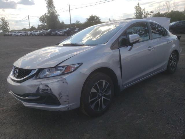 Photo 2 from auction – 2015 HONDA CIVIC LX with VIN 2HGFB2F57FH057661