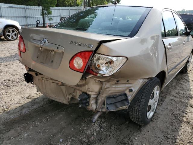 Photo 9 from auction – 2005 TOYOTA COROLLA CE with VIN 2T1BR32E05C329044