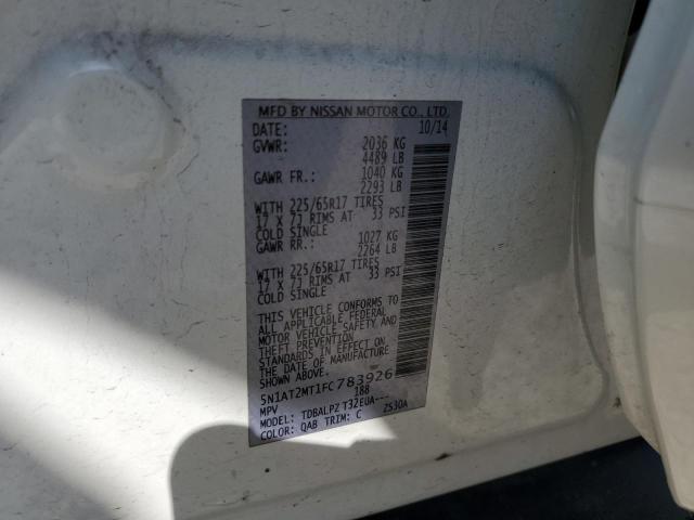 Photo 10 from auction – 2015 NISSAN ROGUE S with VIN 5N1AT2MT1FC783926