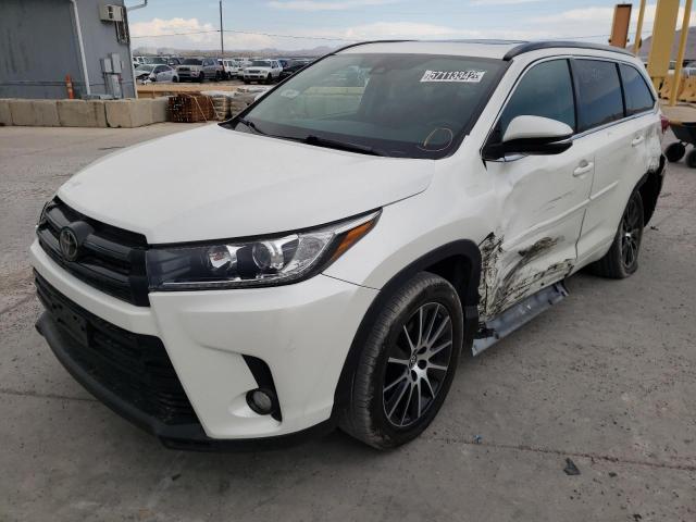 Photo 2 from auction – 2017 TOYOTA HIGHLANDER with VIN 5TDKZRFH6HS508806
