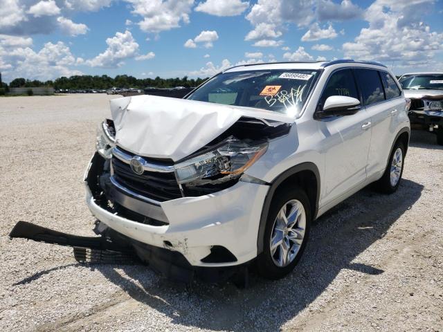 Photo 2 from auction – 2015 TOYOTA HIGHLANDER with VIN 5TDYKRFH2FS099778