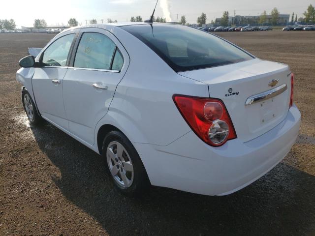 Photo 3 from auction – 2013 CHEVROLET SONIC LT with VIN 1G1JC5EH2D4150724