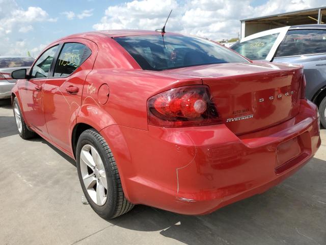 Photo 3 from auction – 2012 DODGE AVENGER SE with VIN 1C3CDZAB3CN243741
