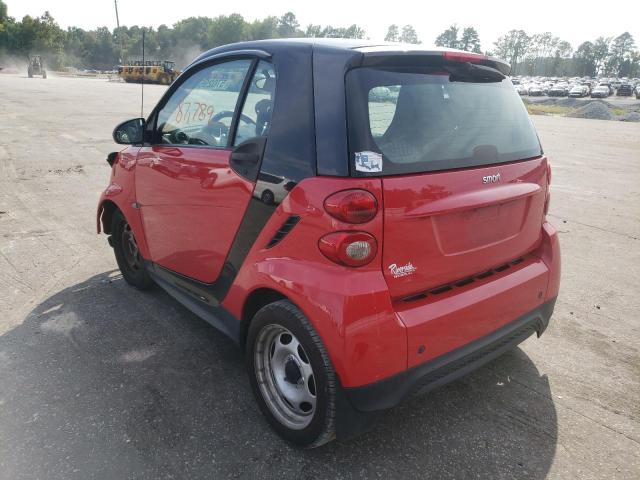 Photo 3 from auction – 2013 SMART FORTWO PUR with VIN WMEEJ3BA2DK646436