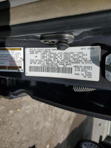 Photo 10 from auction – 2005 TOYOTA 4RUNNER SR with VIN JTEBU14R158031550