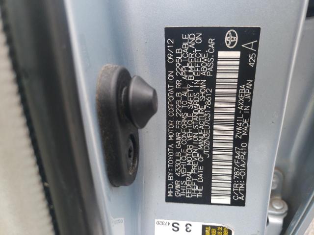 Photo 10 from auction – 2012 TOYOTA PRIUS V with VIN JTDZN3EU7C3178612