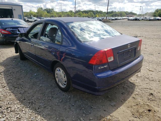 Photo 3 from auction – 2004 HONDA CIVIC LX with VIN 2HGES16564H557359