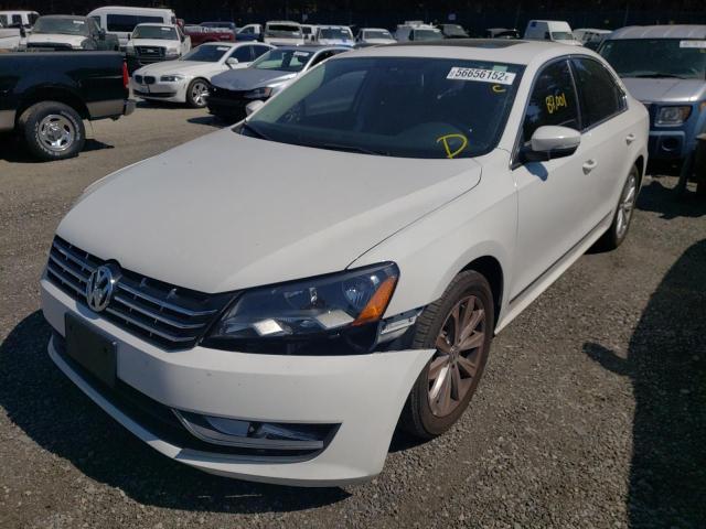 Photo 2 from auction – 2013 VOLKSWAGEN PASSAT SEL with VIN 1VWCH7A3XDC057315