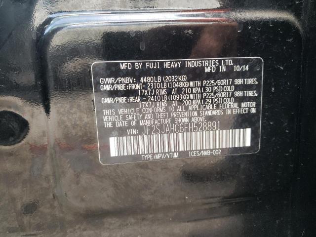 Photo 10 from auction – 2015 SUBARU FORESTER 2 with VIN JF2SJAHC6FH528891
