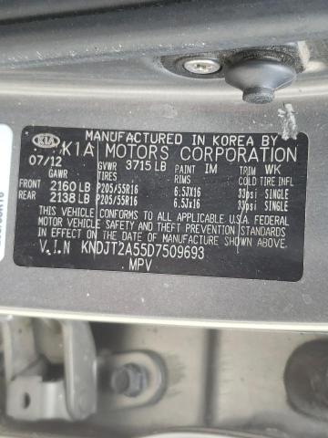 Photo 10 from auction – 2013 KIA SOUL with VIN KNDJT2A55D7509693