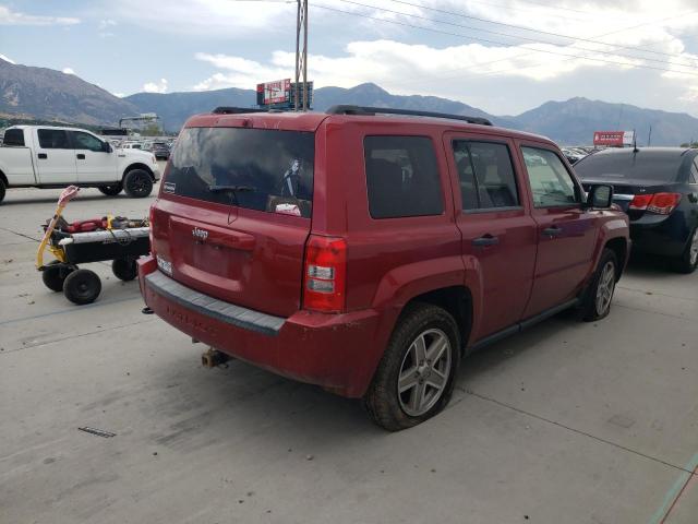 Photo 4 from auction – 2008 JEEP PATRIOT SP with VIN 1J8FF28W68D512629
