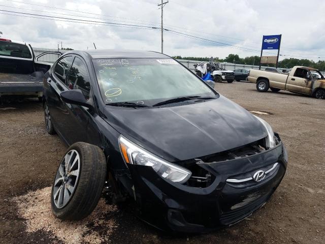 HYUNDAI ACCENT SE 2017 with VIN KMHCT4AE7HU353986 - Photo from auction