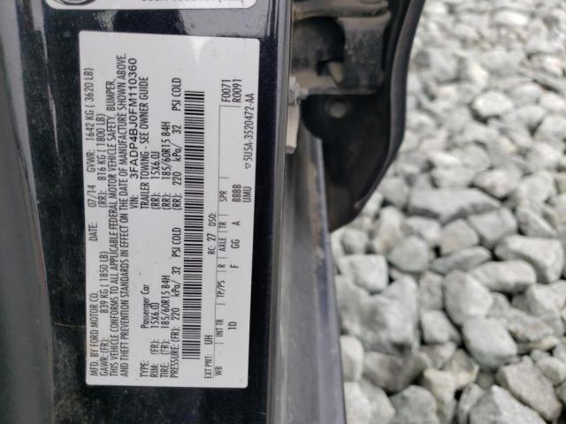 Photo 10 from auction – 2015 FORD FIESTA SE with VIN 3FADP4BJ0FM110360