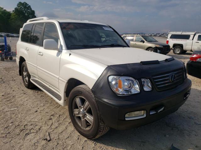 LEXUS LX 470 2006 with VIN JTJHT00W664010173 - Photo from auction