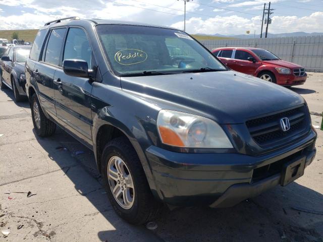 Photo 1 from auction – 2005 HONDA PILOT EXL with VIN 2HKYF18605H555010