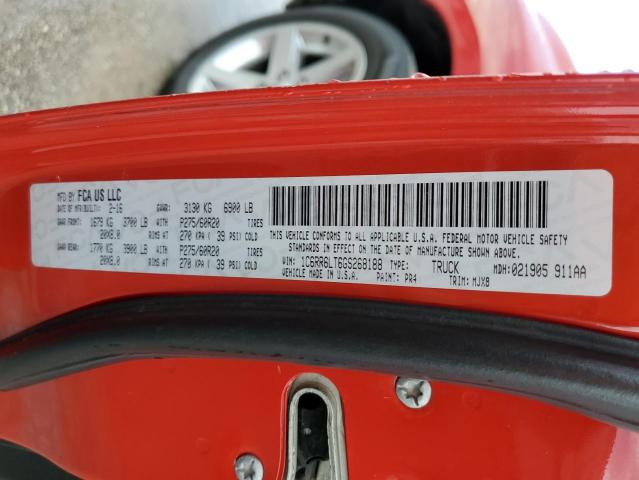 Photo 10 from auction – 2016 RAM 1500 SLT with VIN 1C6RR6LT6GS268188