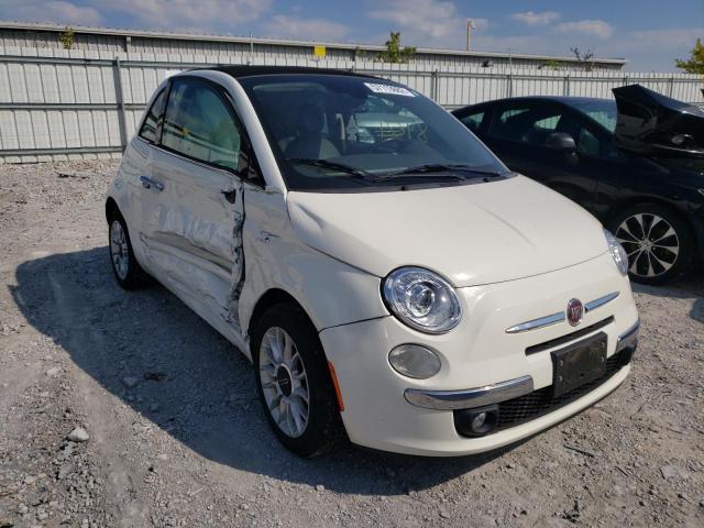 FIAT 500 LOUNGE 2012 with VIN 3C3CFFER2CT123140 - Photo from auction