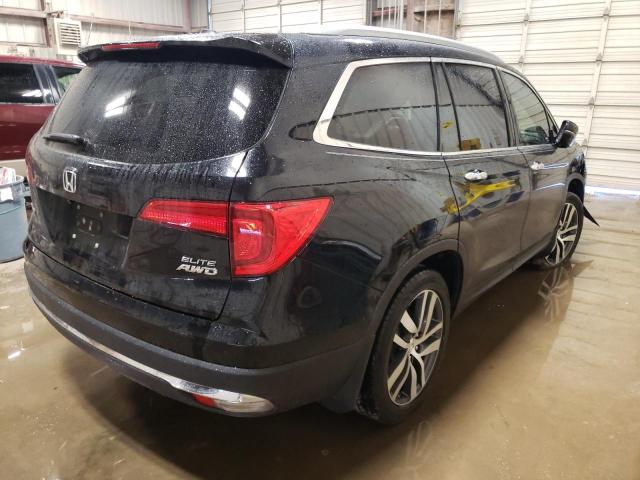 Photo 4 from auction – 2017 HONDA PILOT ELIT with VIN 5FNYF6H04HB034027