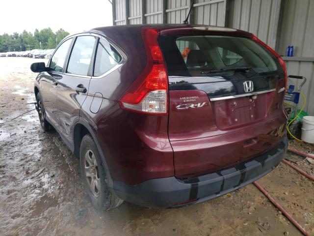 Photo 3 from auction – 2012 HONDA CR-V LX with VIN 5J6RM4H35CL063030