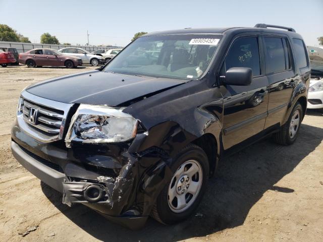 Photo 2 from auction – 2015 HONDA PILOT LX with VIN 5FNYF3H28FB020662