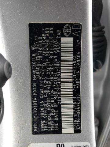 Zdjęcie 10 z aukcji – 2017 TOYOTA COROLLA L z VIN 2T1BURHE4HC847896