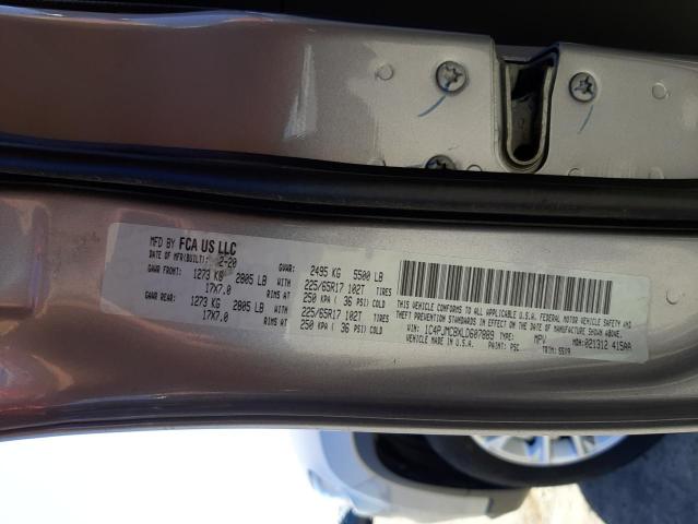 Photo 10 from auction – 2020 JEEP CHEROKEE L with VIN 1C4PJMCBXLD607889