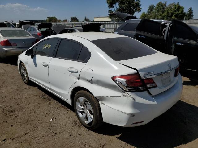 Photo 3 from auction – 2014 HONDA CIVIC LX with VIN 19XFB2F51EE036118