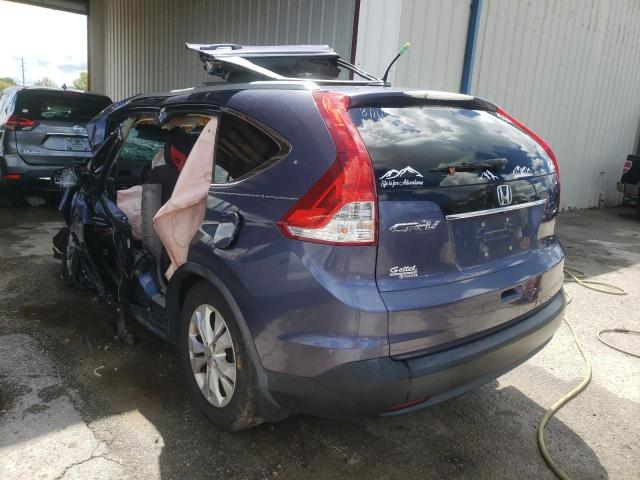 Photo 3 from auction – 2012 HONDA CR-V EXL with VIN 5J6RM3H76CL033533