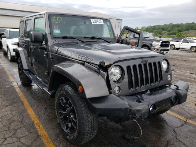 JEEP WRANGLER U 2017 with VIN 1C4BJWEG2HL697356 - Photo from auction