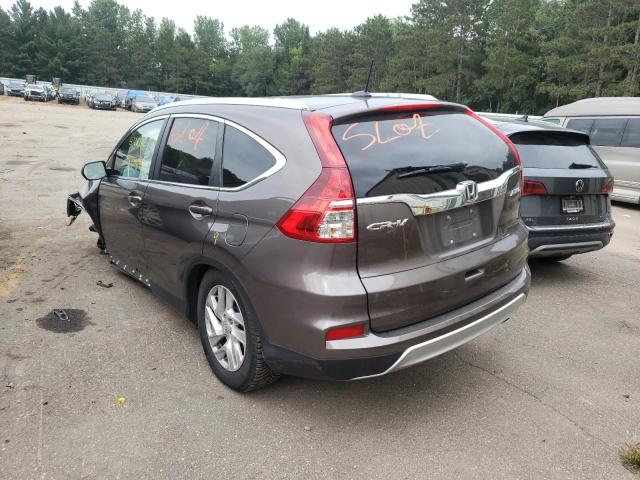 Photo 3 from auction – 2016 HONDA CR-V EXL with VIN 2HKRM4H71GH682775