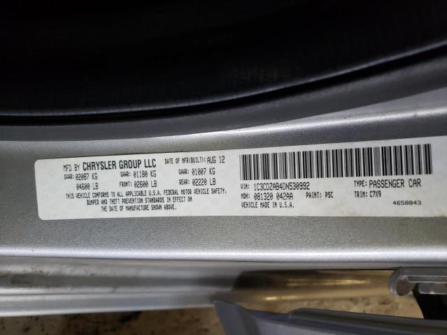 Photo 10 from auction – 2013 DODGE AVENGER SE with VIN 1C3CDZAB4DN530992