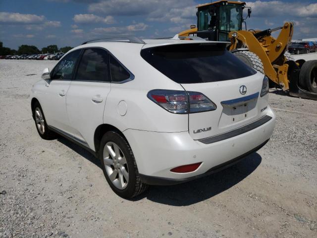 Photo 3 from auction – 2010 LEXUS RX 350 with VIN 2T2BK1BA2AC070892