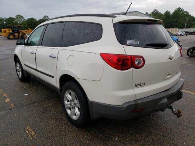 Photo 3 from auction – 2012 CHEVROLET TRAVERSE L with VIN 1GNKRFED3CJ376677